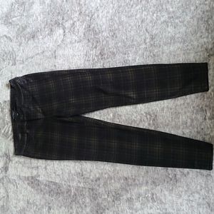 Plaid dress pants